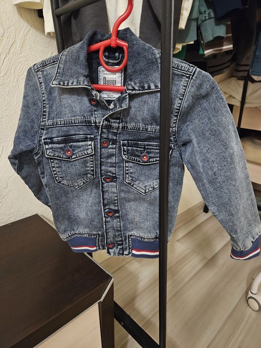 Джинсовый піджак