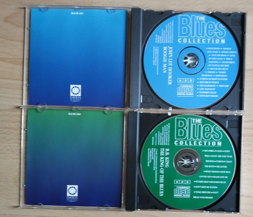Płyty CD BLUES. Dwie płyty.