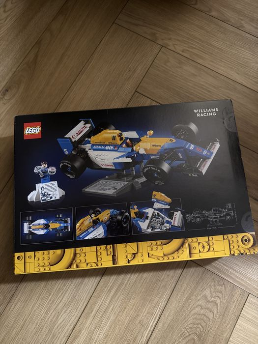 Lego icons williams racing  FW14B & Nigiel Mansell