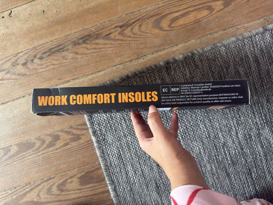 Palmilhas Uvaluefeet Work Comfort – Memory Foam – Novas
