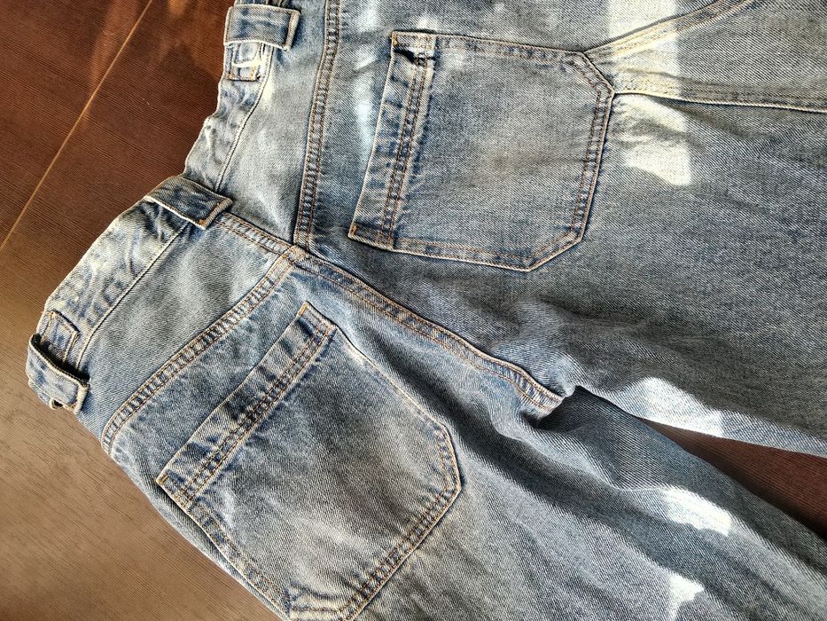 Jeansy baggy damskie