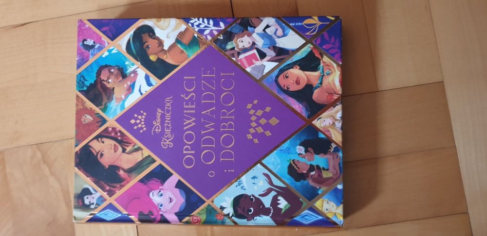 Bajki księżniczek Disney dla dziecka, piękne ilustracje.