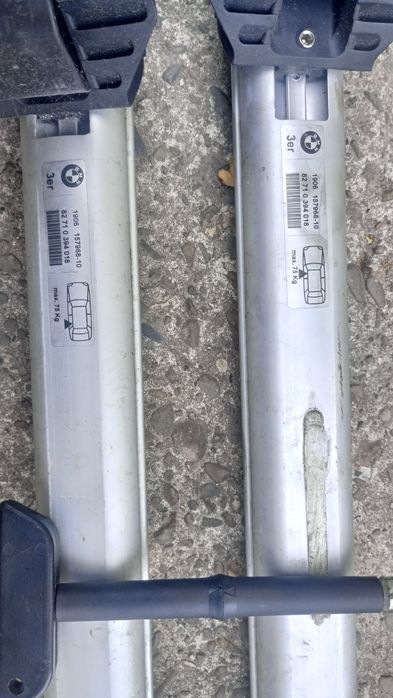 Bagażnik Dachowy Na Relingi Dachowe BMW E91 Oryginał