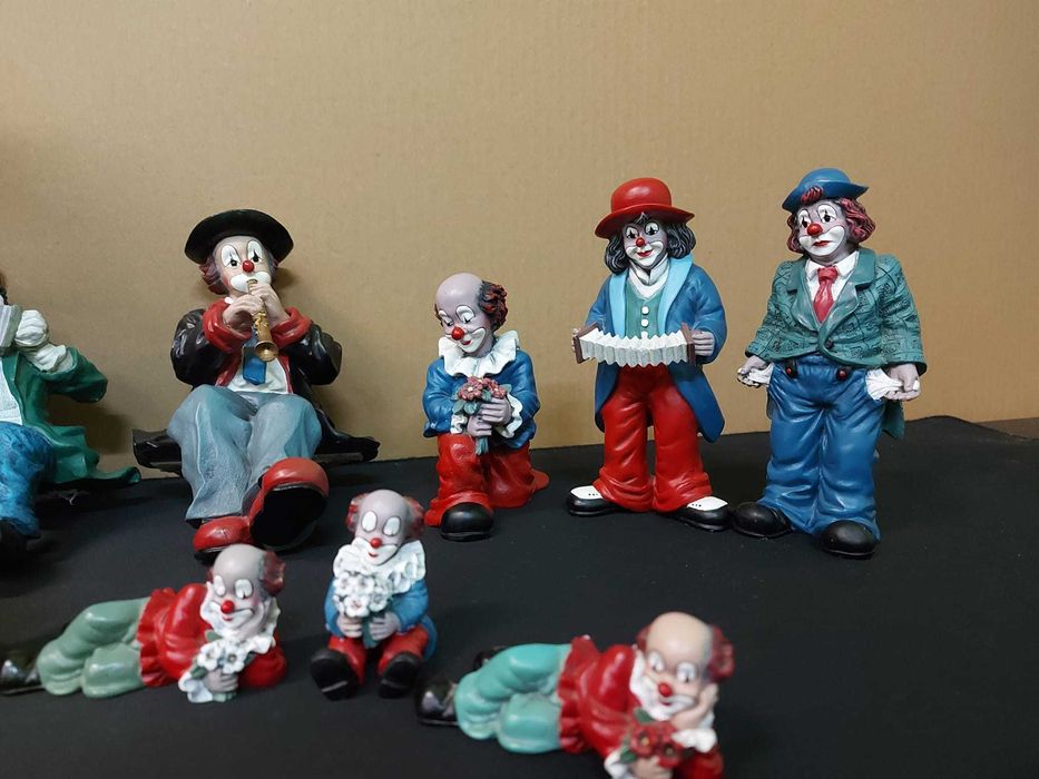 kolekcja figurek Glide Clowns klauny