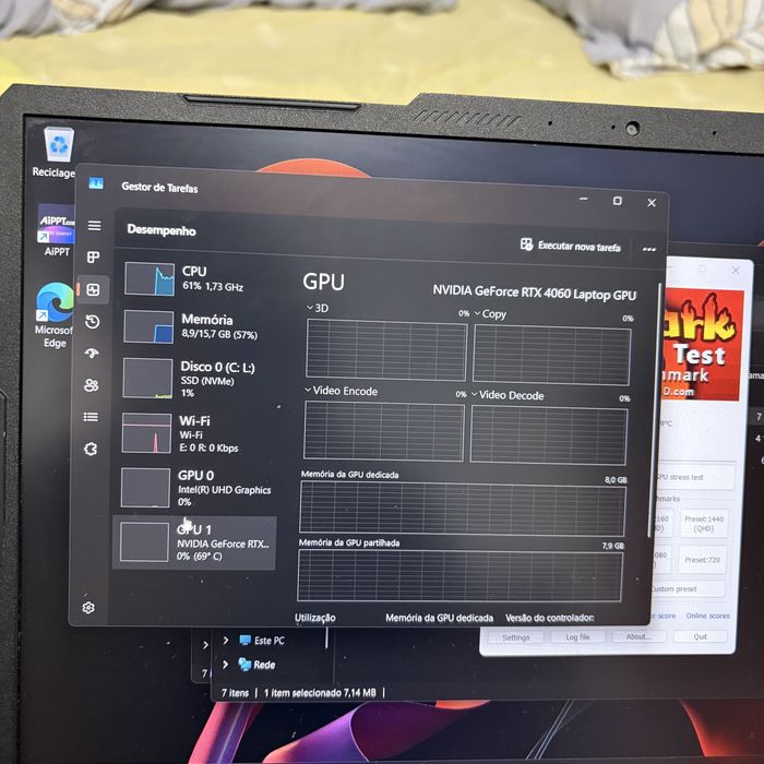 Portátil Gaming MSI i7-12650H + RTX4060 | 144Hz
