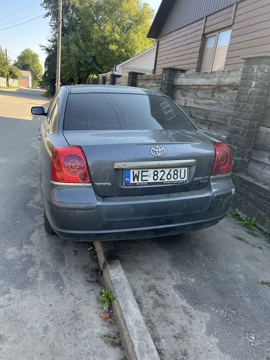 бампер передний, панель toyota avensis t25 розборка