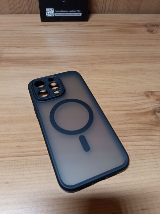 Etui case do iPhone 15 Pro Max, 2 szt szkła hartowanego