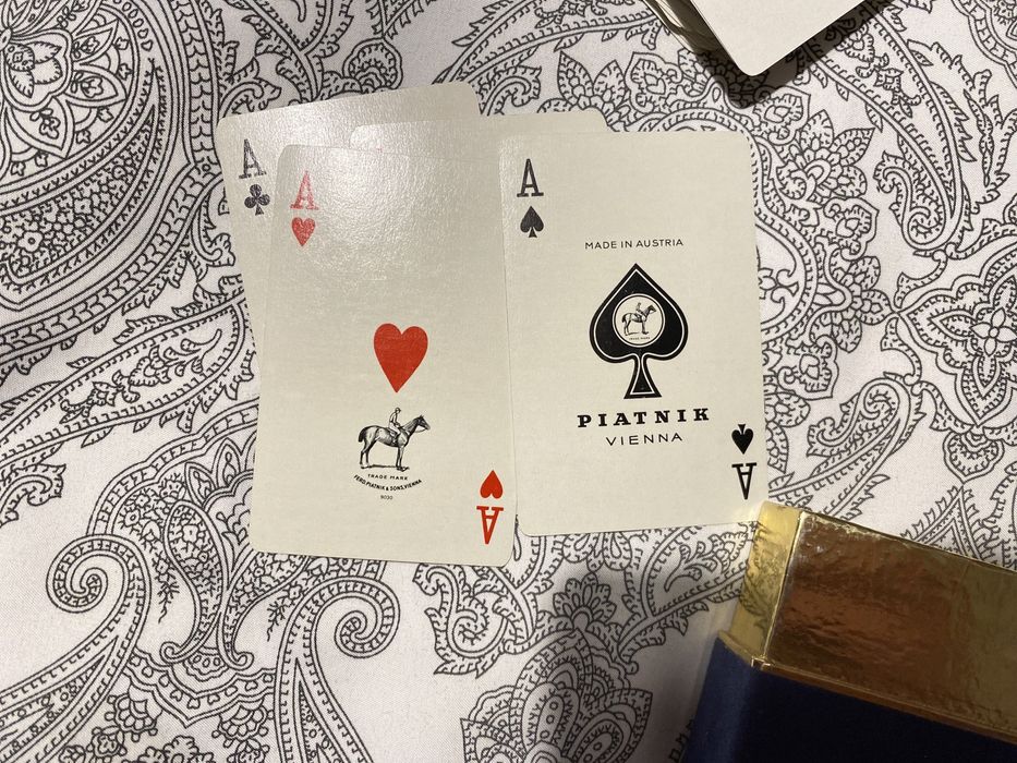 Set de Baralho de cartas PIATNIK - Viena - Austria