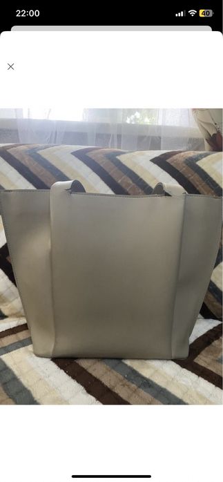 Сумка шопер бежева