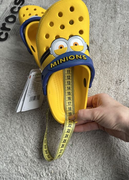 Дитячі сабо C13 Crocs Fun Lab MINIONS 30-31 дитячі крокси 19,5 см