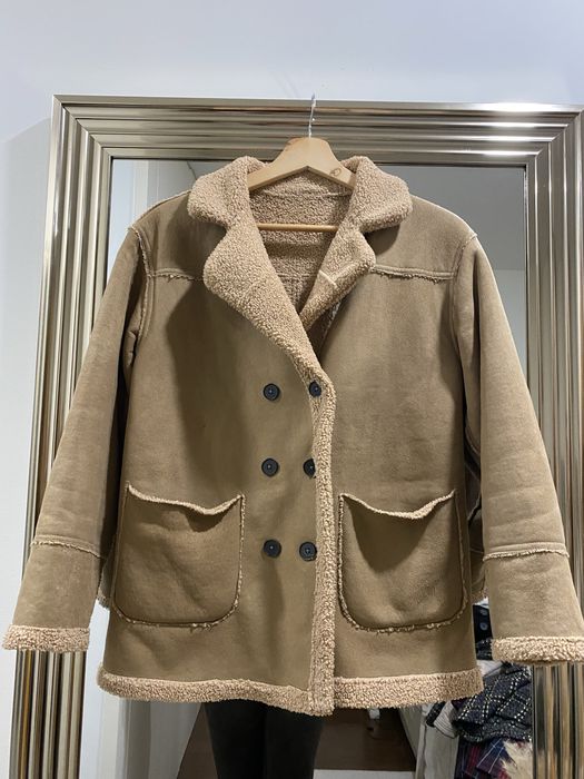 Casaco reversivel de pelo