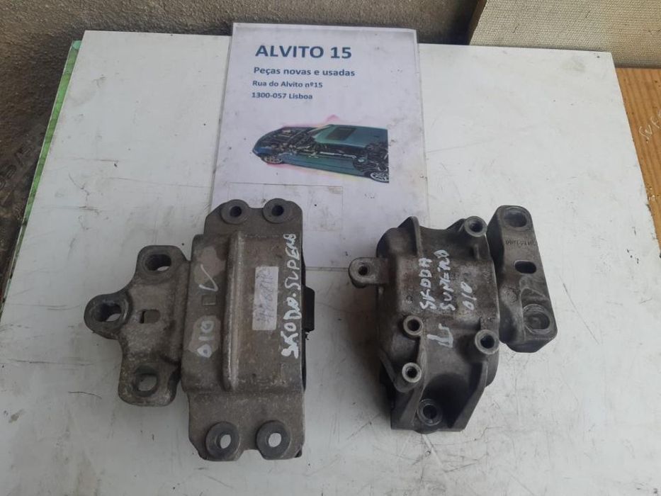 apoios do motor Skoda Superb 2010