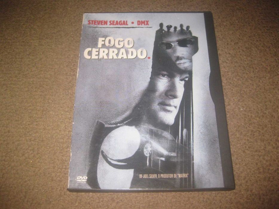 DVD "Fogo Cerrado" com Steven Seagal/Snapper!