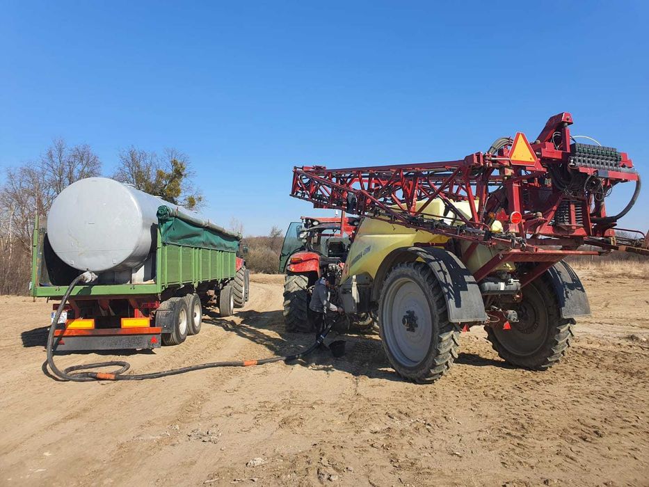 Siew zbóż. Strip till.
