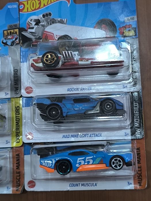 Lote de 9 Hot Wheels Exóticos