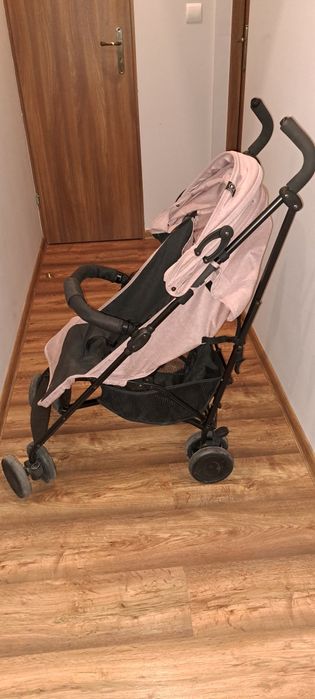 Wózek spacerowy KinderKraft Siesta różowy używany