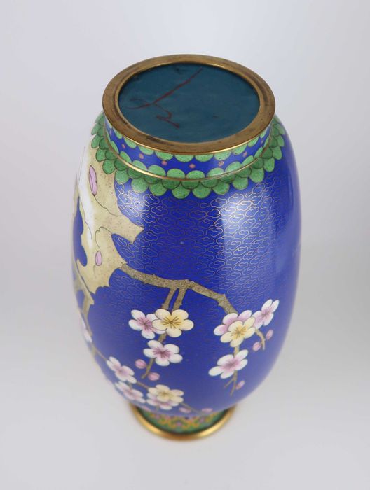 Jarra Grande Cloisonne China - 31.5 cm