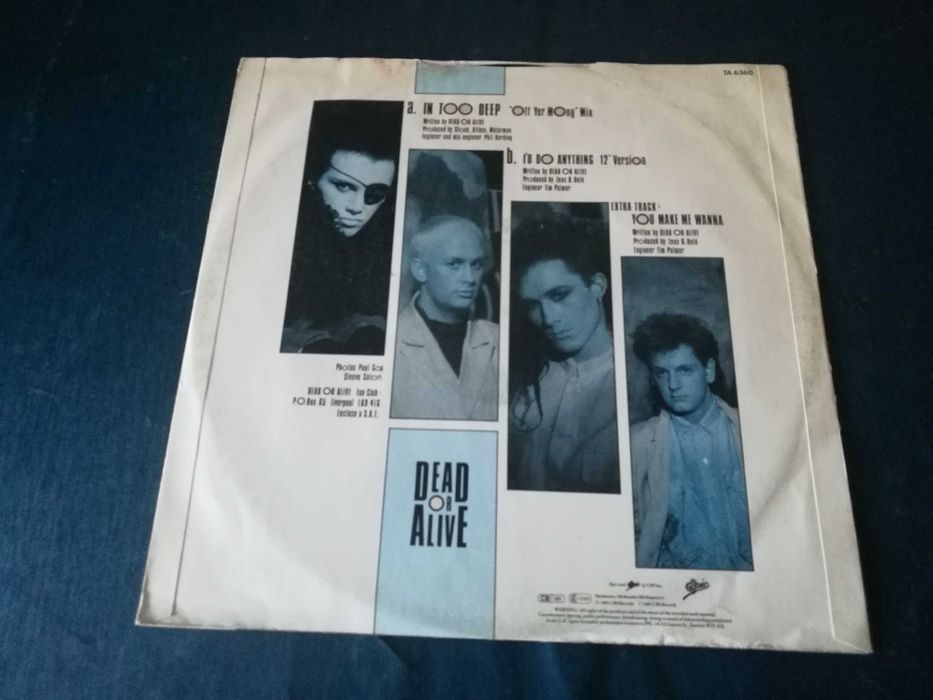 Dead Or Alive - In Too Deep	MAXI