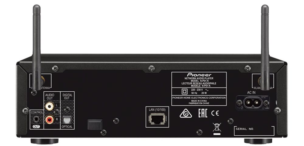 Pioneer XCP02 N-P01-K 3 блоки: медіаплеєр-стрімер, ресівер, CD плеєр