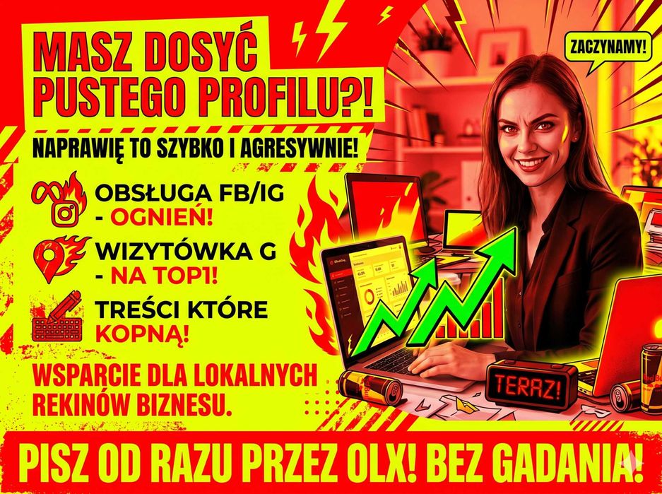 Prowadzenie Social Media, Wizytówka Google, Marketing