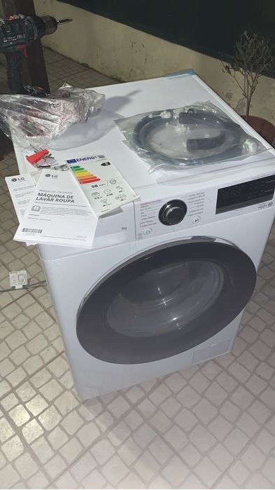 Maquina lavar LG 9kg