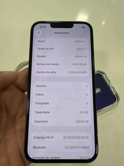 Iphone 14 Meia Noite 128gb