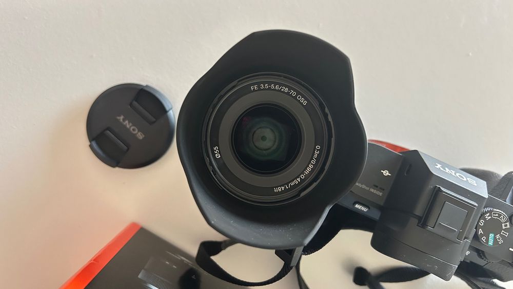Sony A7 II + objetiva FE 28-70 OSS + cartão memória 128GB