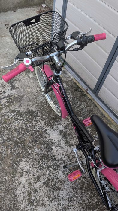 Bicicleta B-Twin Original 500 (Roda 20") + Cesto