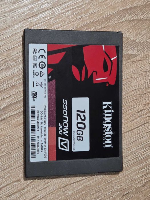 SSD диск Kingston SSDNow V300 120GB 2.5" SATAIII MLC (SV300S37A/120G)