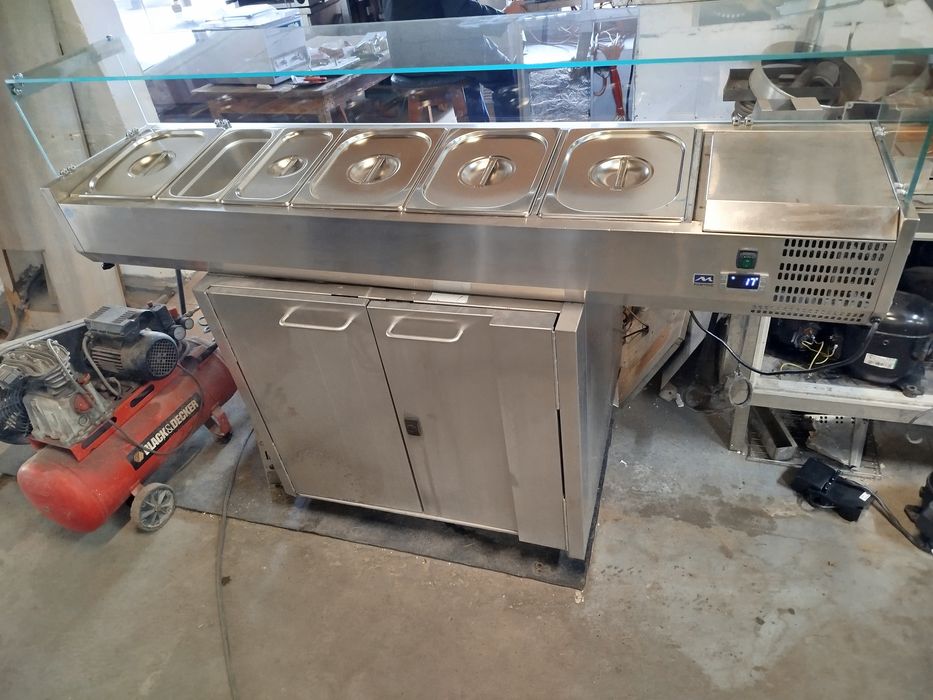 Холодильна настільна саладета ,вітрина для піци,суші,шаурми, саладетта