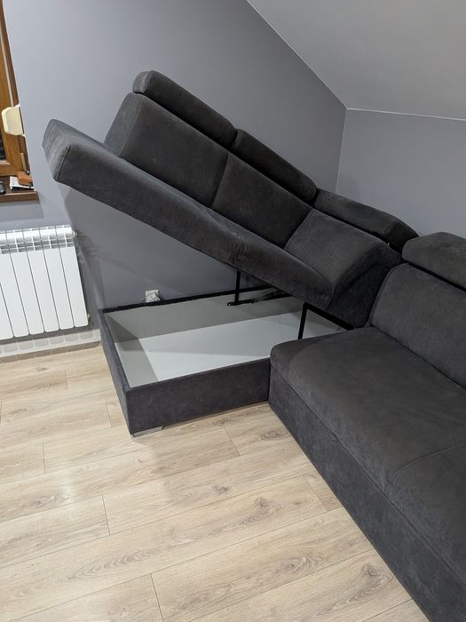 Narożnik z funkcją spania