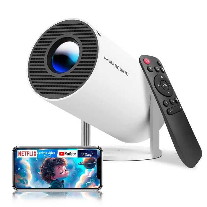 Projetor Inteligente Magcubic HY300 Pro Wi-Fi Android (Novo na Caixa)