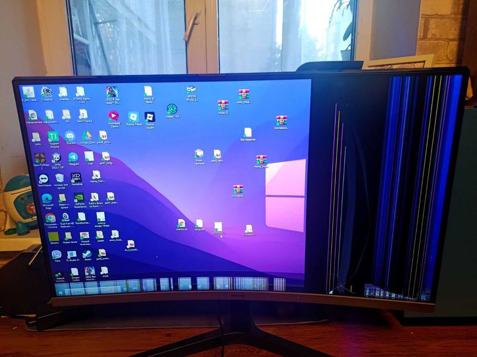 Монітор Samsung S27D390GI на запчастини