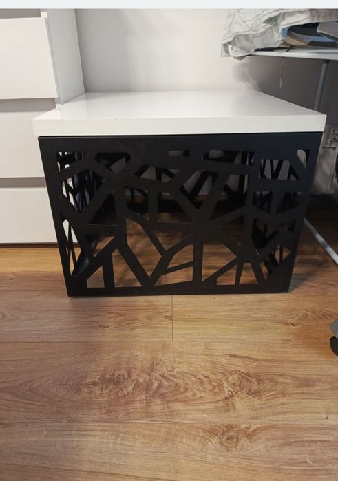 Stolik kawowy biały połysk