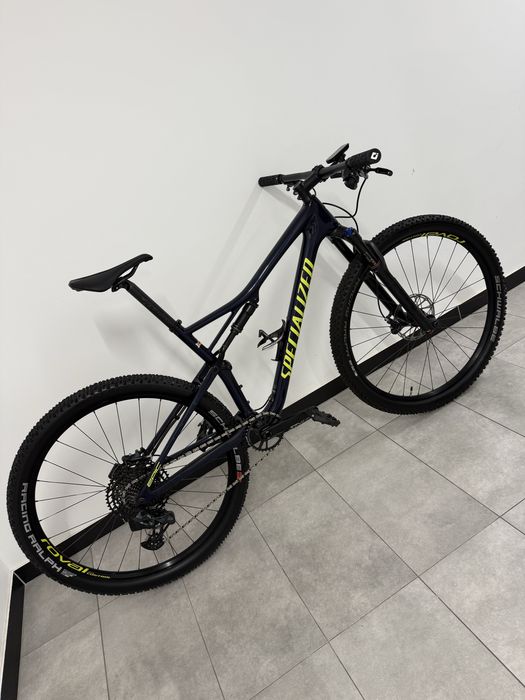 Rower górski 29er MTB XC FULL Specialized Epic Comp r.L Karbon Brain Sram GX Eagle eTAP AXS 12s Stan bdb.
