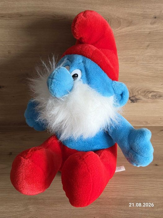 The Smurfs Smerfy maskotka Papa Smerf 1997