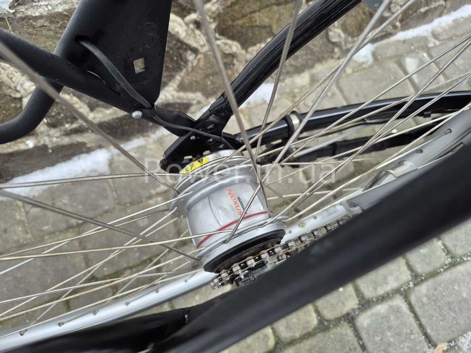 Велосипед дамка бу з планетарною втулкою Sparta Ion Black 28 Nexus 8