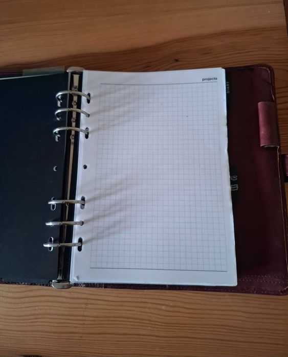 Pasta / Dossier Organizer / Organizador em Pele Tavecchi ( Novo)