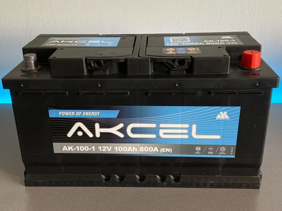 Akumulator Akcel Varta 100Ah 800A Dowóz Montaż Sosnowiec