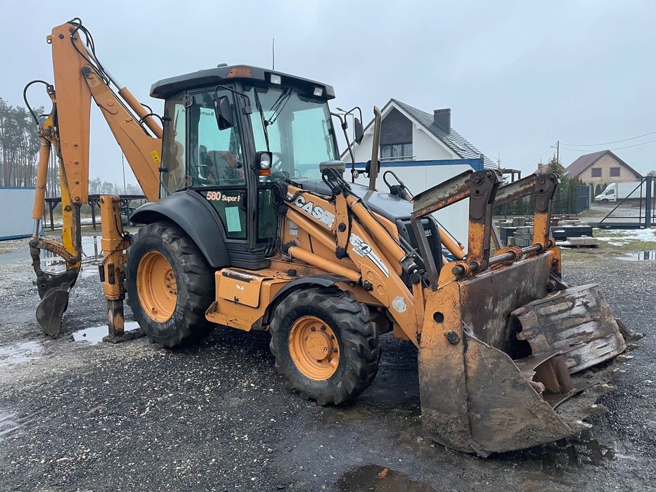 Case 580SR -4PT  Manual, łyżki! OKAZJA!