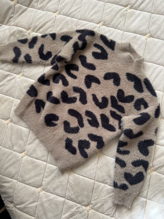 Кофта тепла леопард