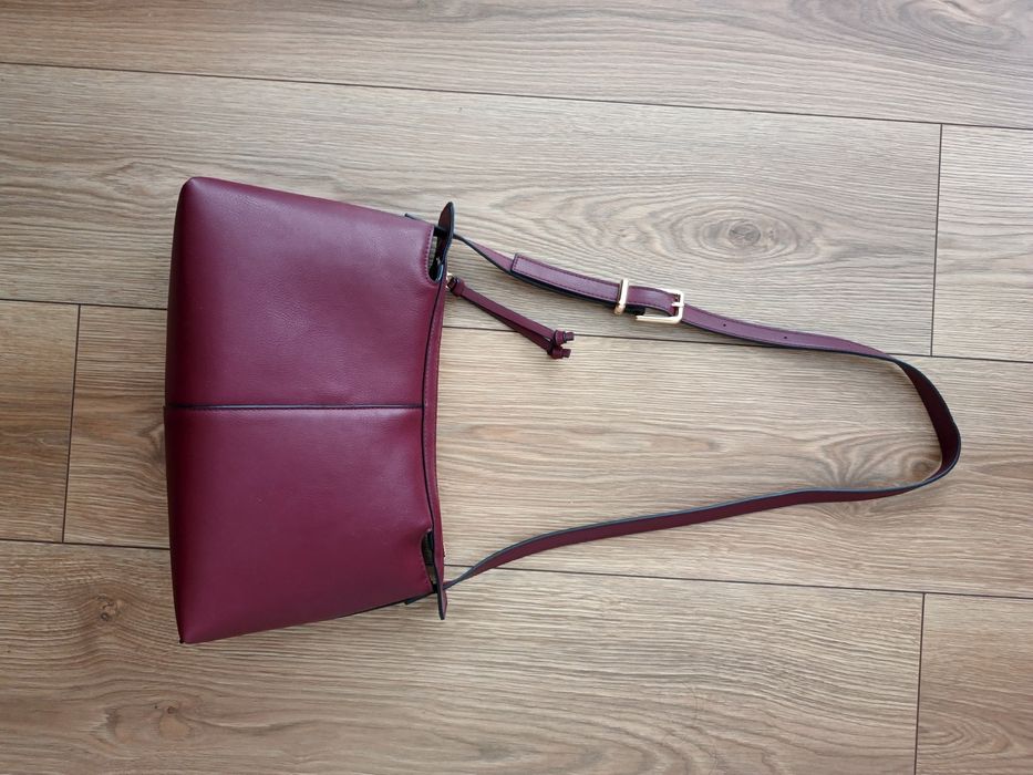 Torebka H&M praktycznie Nowa bordo