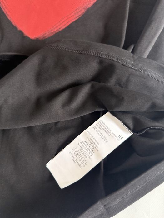 футболка Maison Margiela mm6 black hearts Balenciaga vetements protocol index