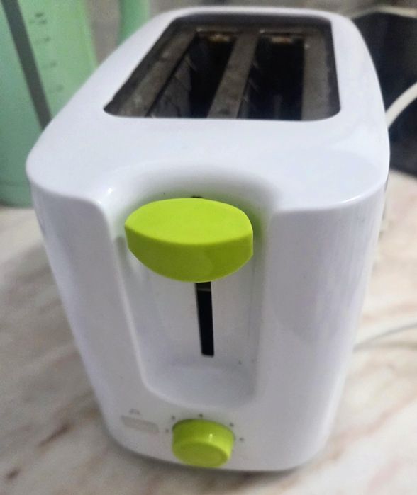 Torradeira Selecline 2 Ranhuras (Branca e Verde)