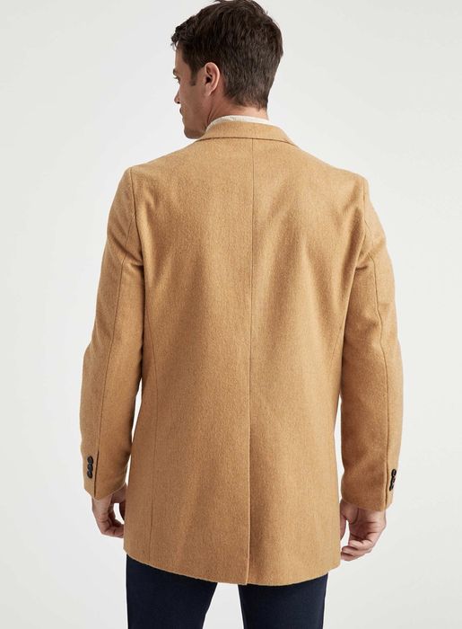 Чоловіче пальто DeFacto L — Колір Camel (Кемел)