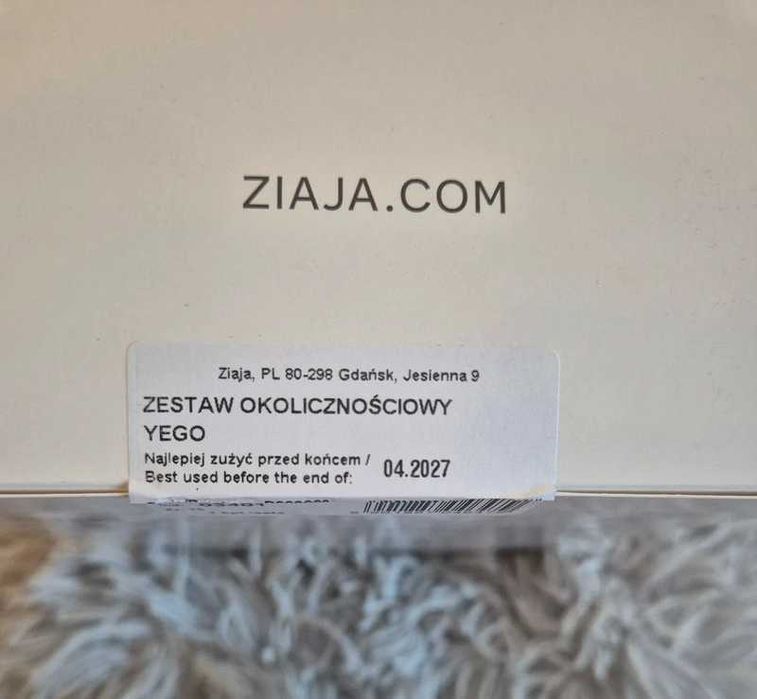 Zestaw kosmetyków ZIAJA Yego