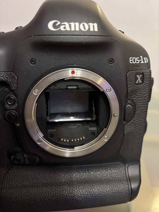 Canon EOS 1Dx com acessórios
