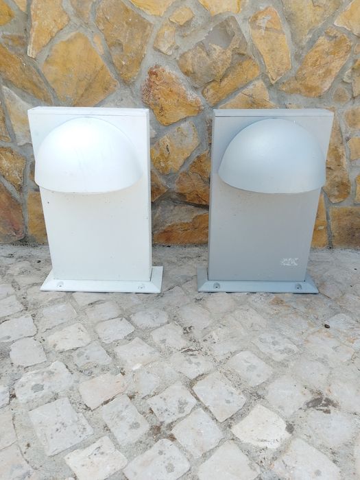 Candeeiros em alumínio
