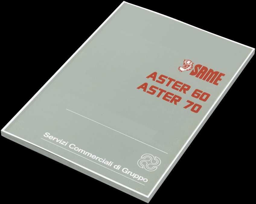 Instrukcja obsługi Same Aster 60  Aster 70