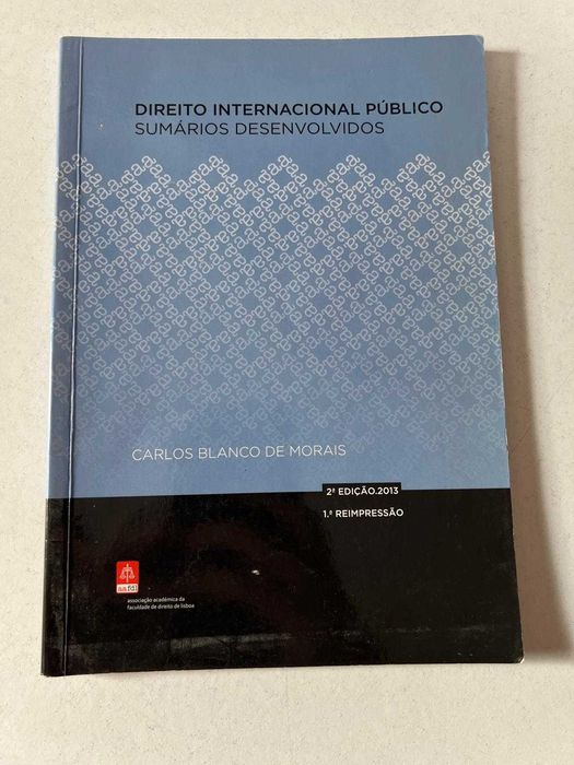 Livro - Direito Internacional Público - Sumários Desenvolvidos